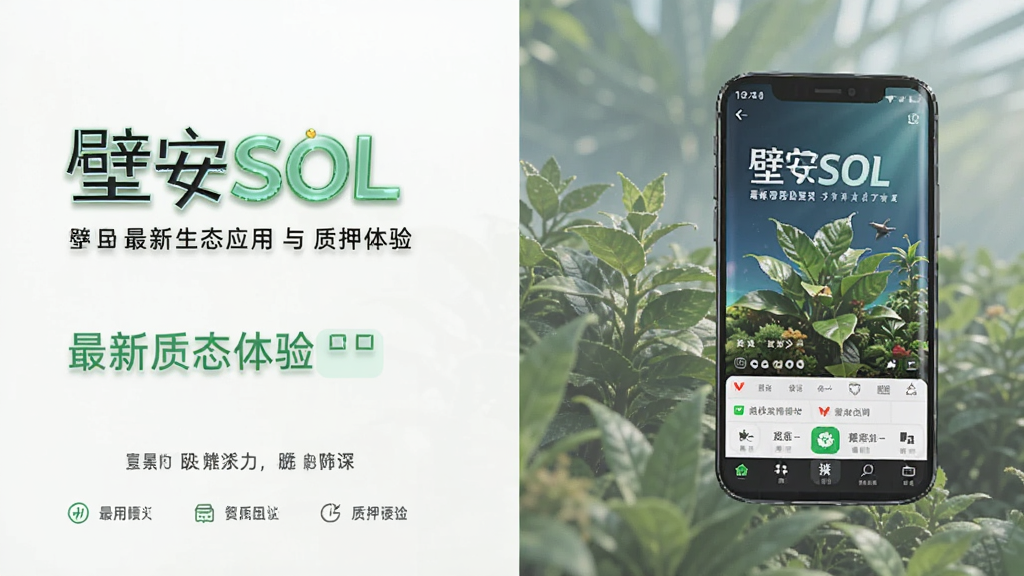 壁安SOL最新生态应用与质押体验 配图