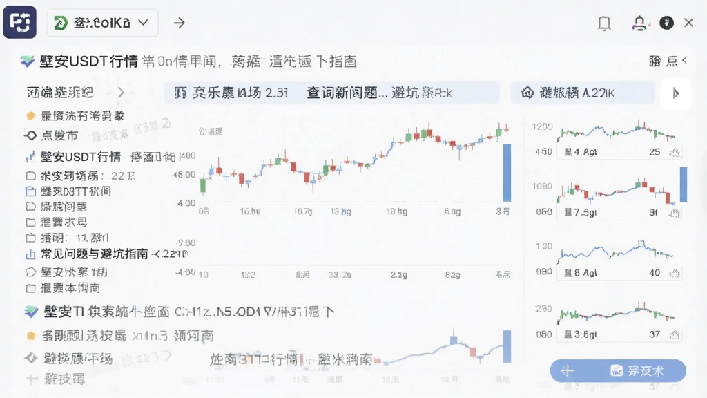 壁安USDT行情 查询常见问题与避坑指南