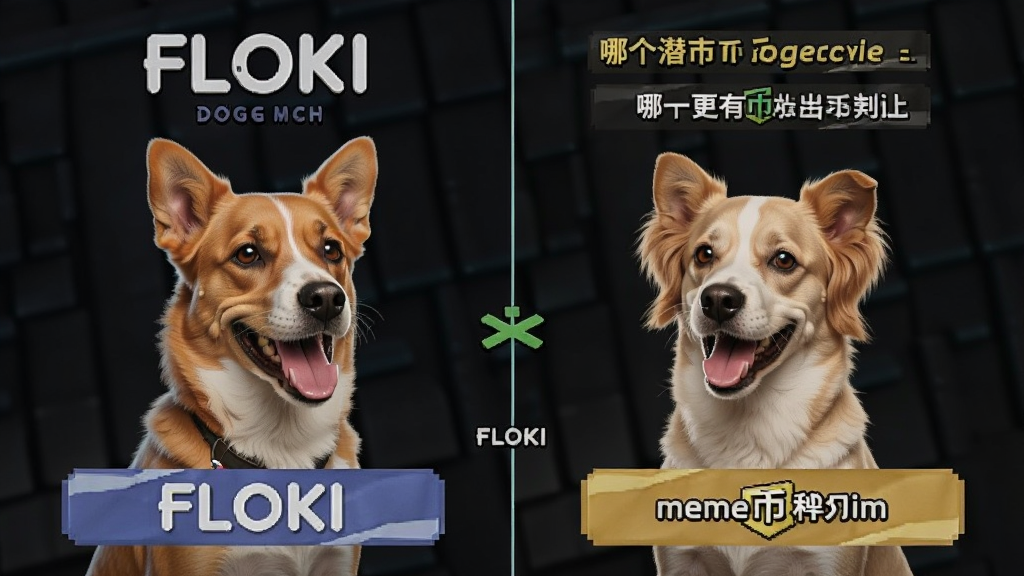 FLOKI和狗狗币区别对比图 哪个更有潜力 meme币种分析