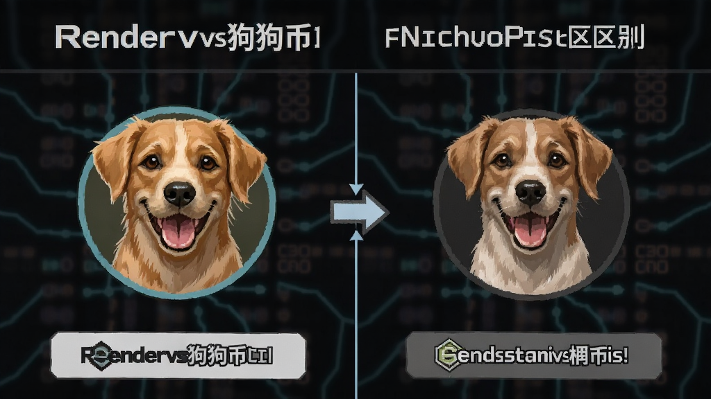 Rendervs狗狗币 项目用途区别配图