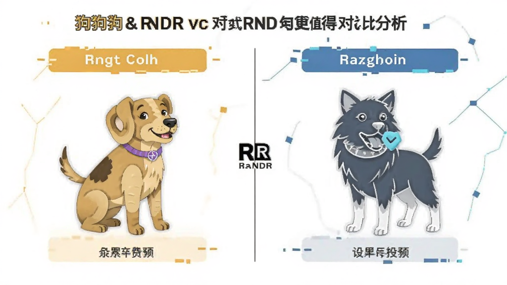 狗狗币和RNDR哪个更值得投资 对比分析图