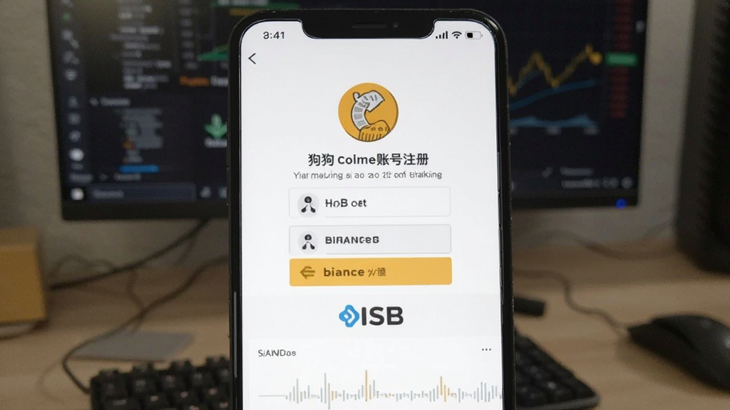 狗狗币binanse账号注册实名认证操作界面配图