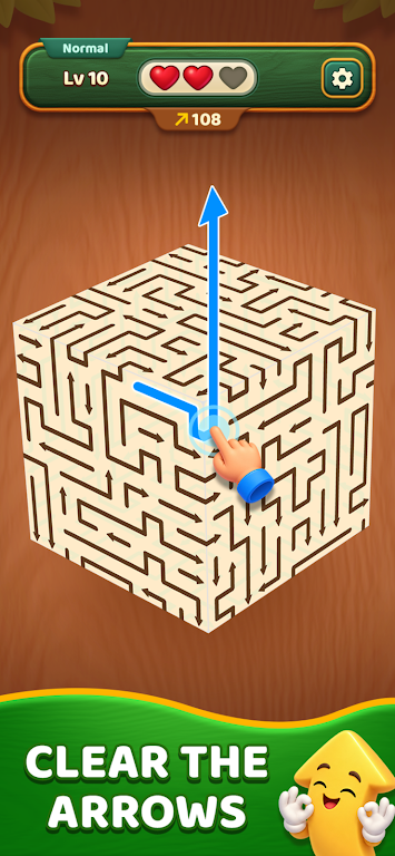 箭矢飞翔3D逻辑谜题游戏(Arrows Away 3D)v1.0.4 安卓版