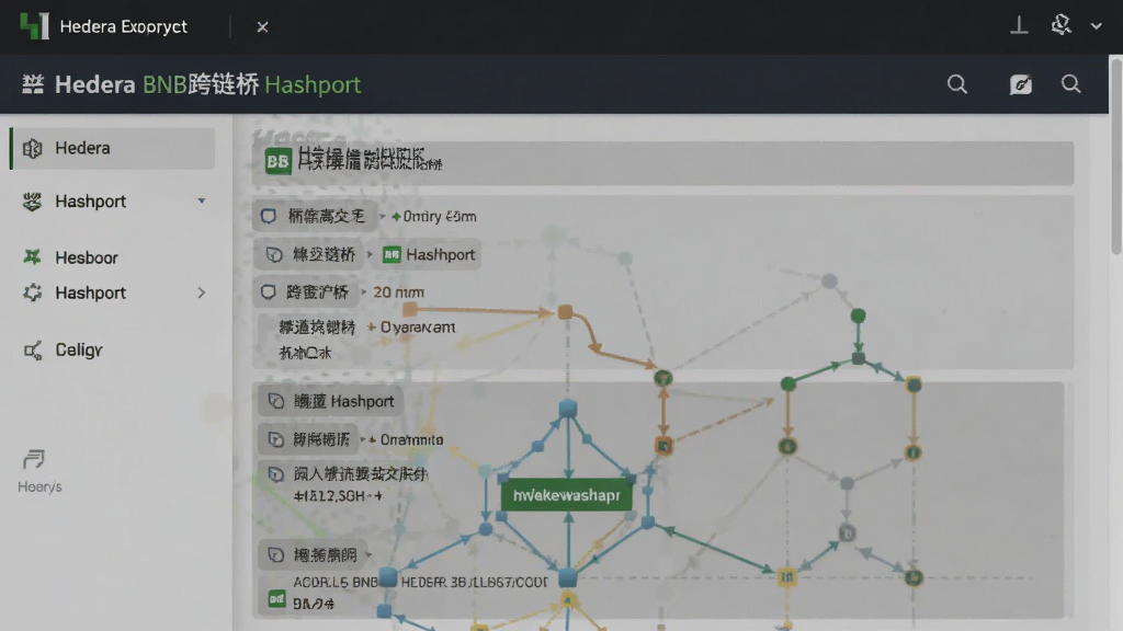 Hedera BNB跨链桥Hashport操作界面截图
