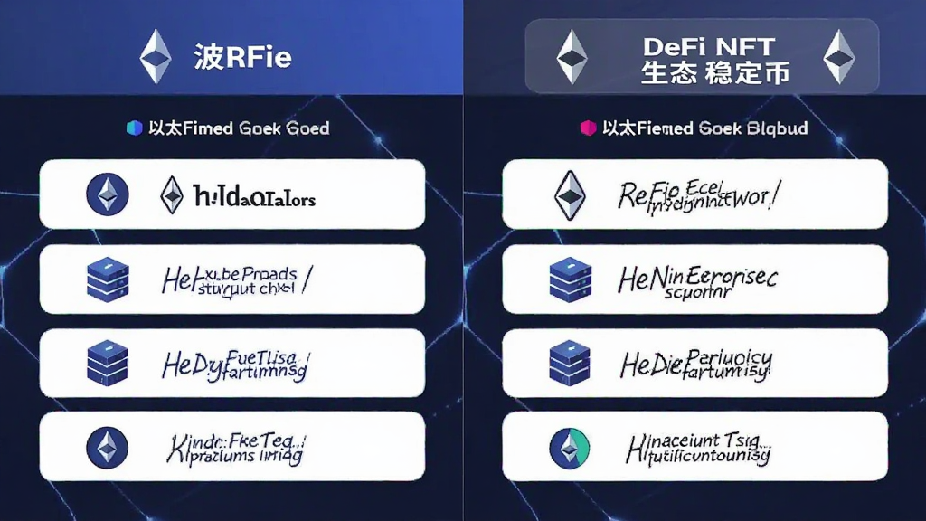 波场和以太坊生态应用对比 DeFi NFT 稳定币转账场景