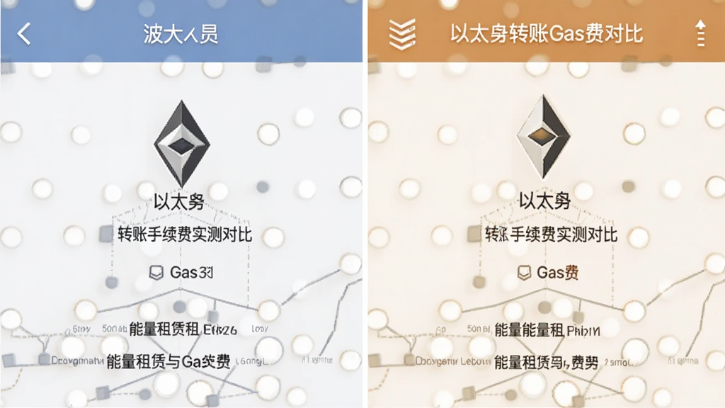 波场和以太坊转账手续费实测对比 能量租赁与Gas费