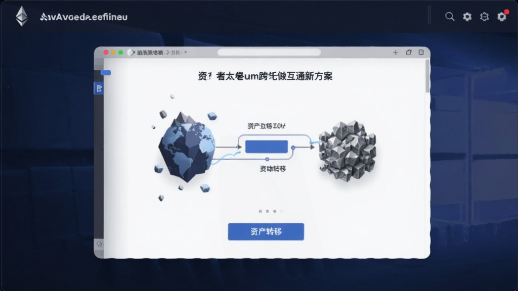 Avalanche 以太坊跨链互通新方案 操作界面 资产转移