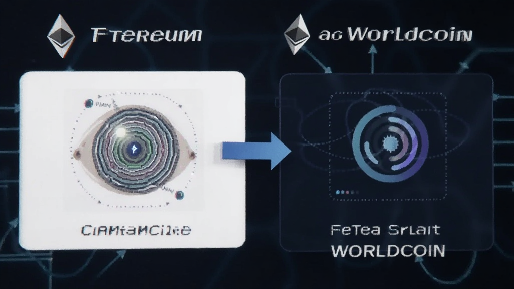 以太坊和Worldcoin技术整合 虹膜验证与智能合约配图