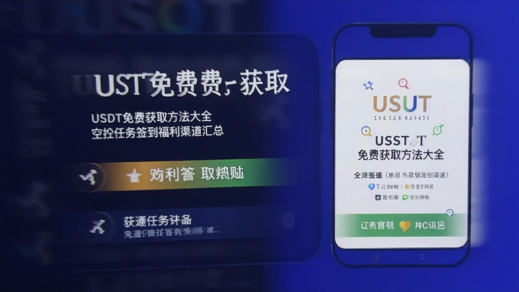 USDT免费获取方法大全 空投任务签到福利渠道汇总