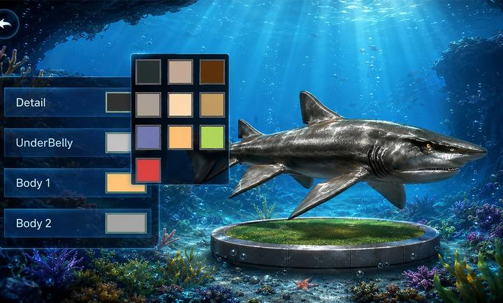 旋齿鲨模拟器游戏(Helicoprion Simulator)v1.3.5 安卓版