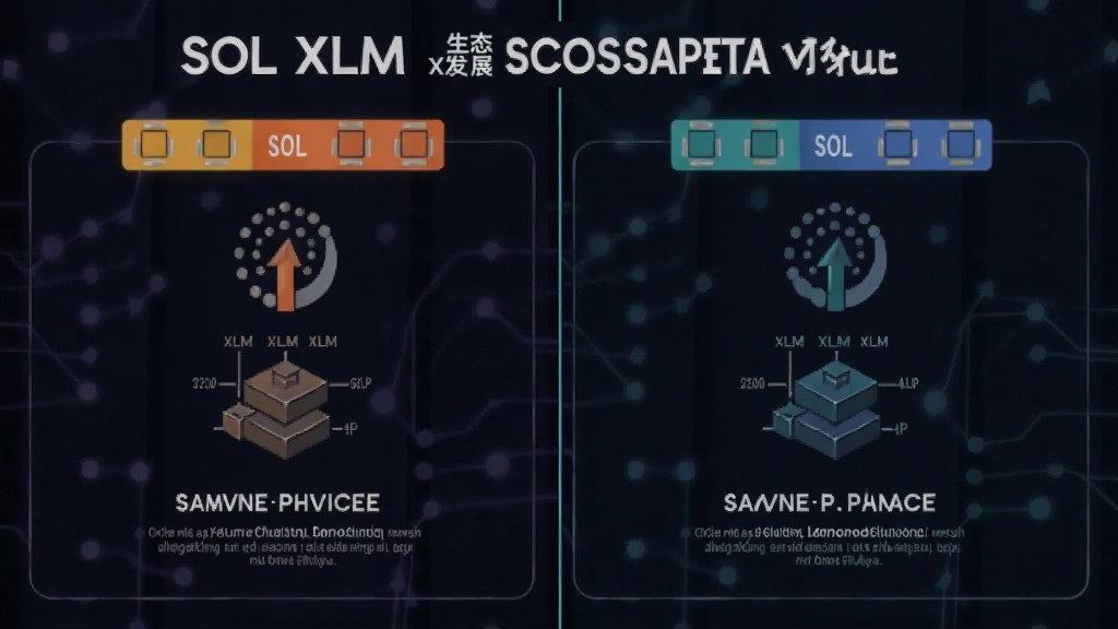 SOL XLM 生态发展 链上应用 对比