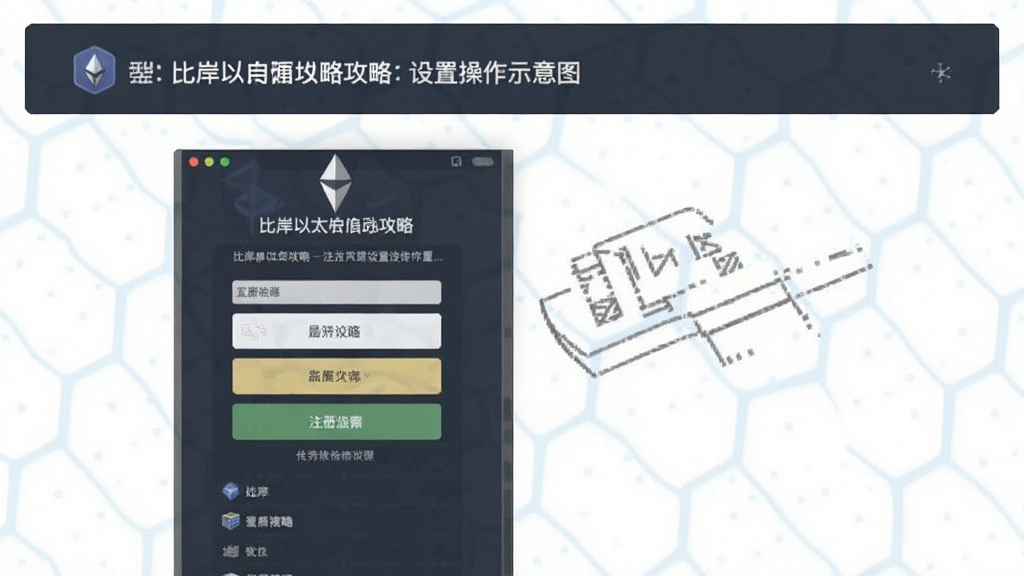 比岸以太坊攻略 注册设置界面操作示意图