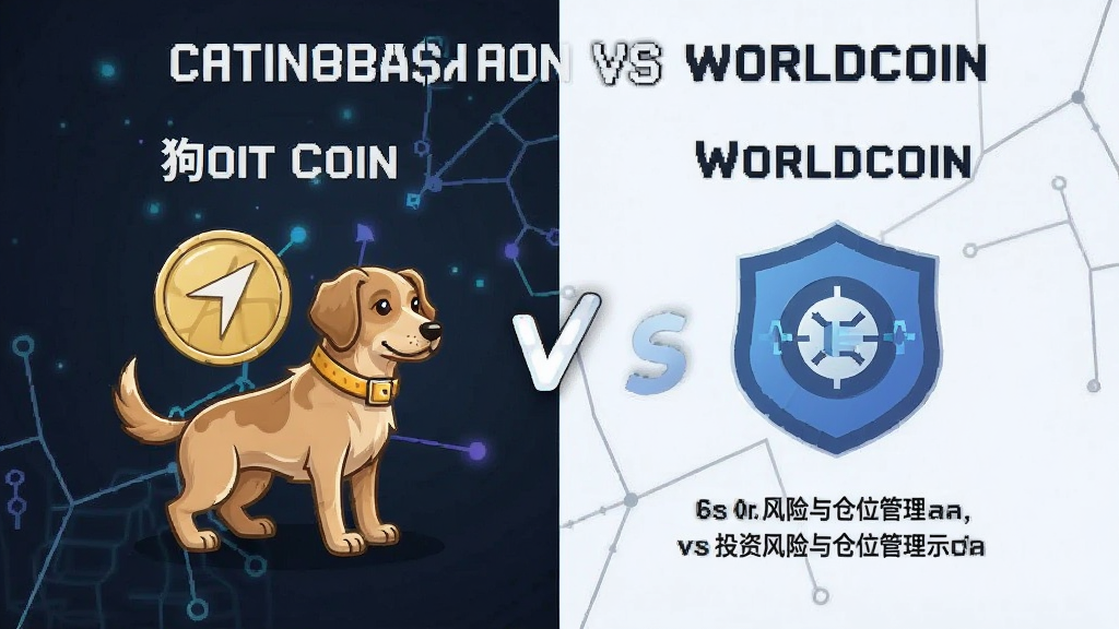 狗狗币vsWorldcoin 投资风险与仓位管理示意图
