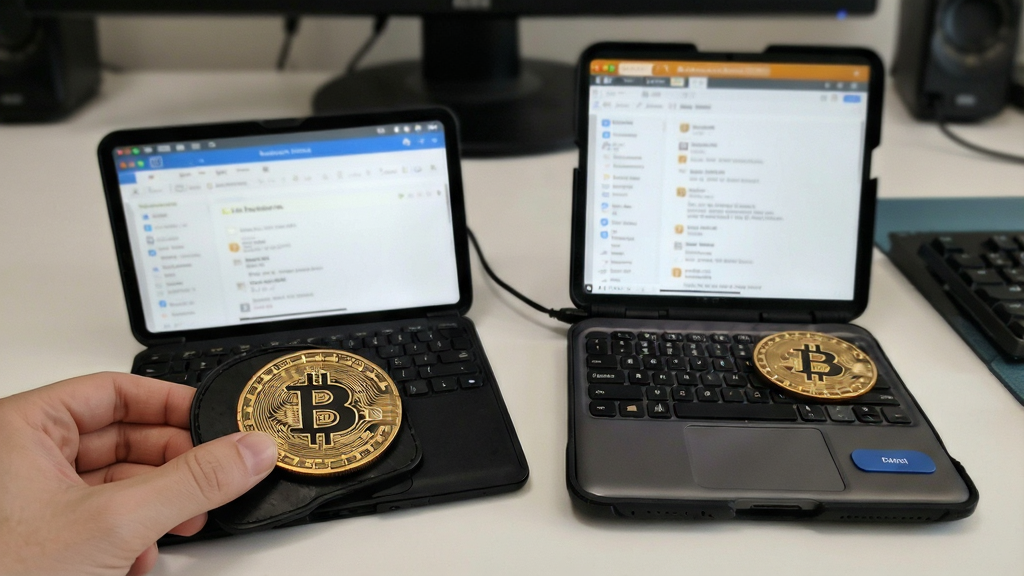 比安 比特币 钱包 助记词备份与私钥保管实拍示意图