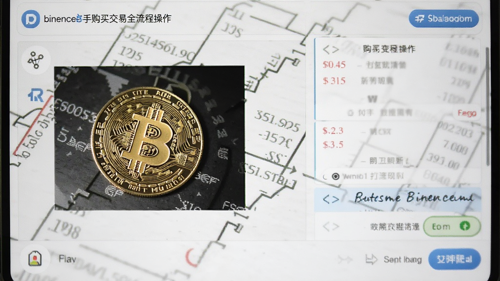 binence比特币新手购买交易全流程操作界面截图