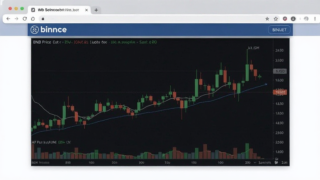 binnce网页版BNB价格K线走势图设置教程