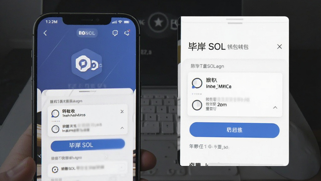 毕岸SOL钱包转账收款手续费操作界面配图