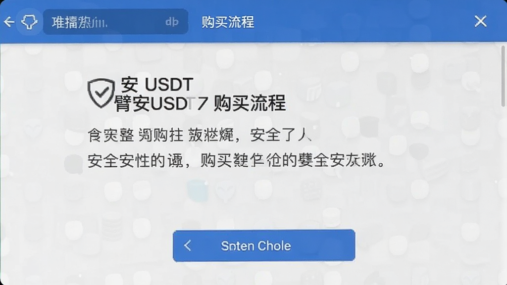 臂安USDT购买流程安全操作截图
