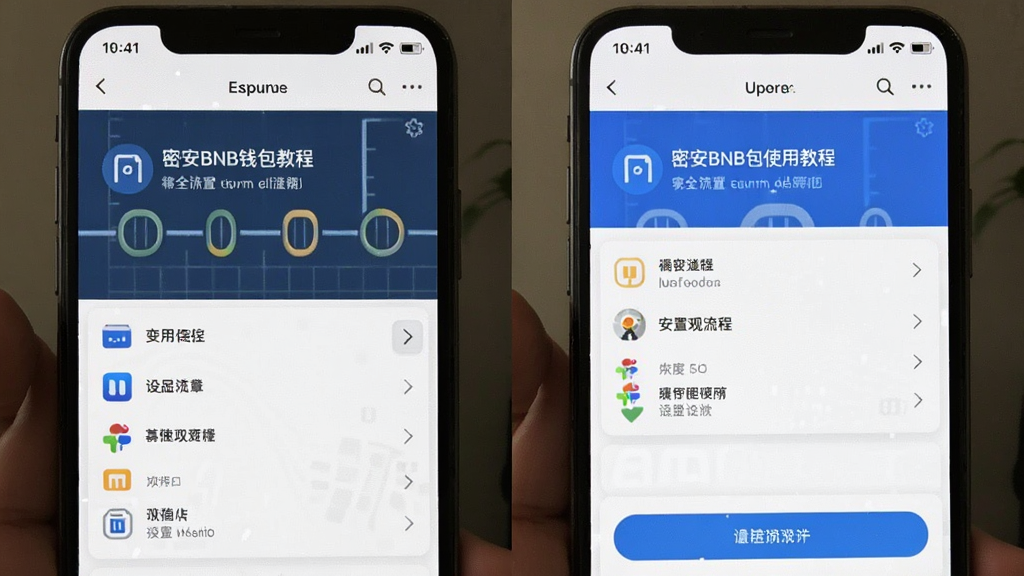 密安BNB钱包使用教程及安全设置全流程界面截图
