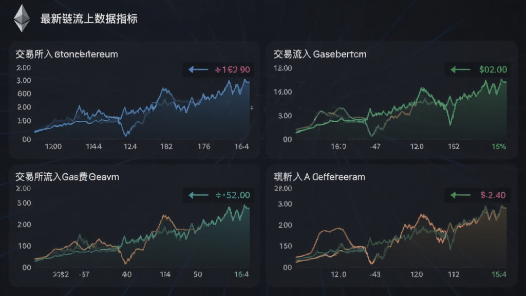 毕暗 以太坊 最新链上数据指标 交易所流入流出与Gas费变化