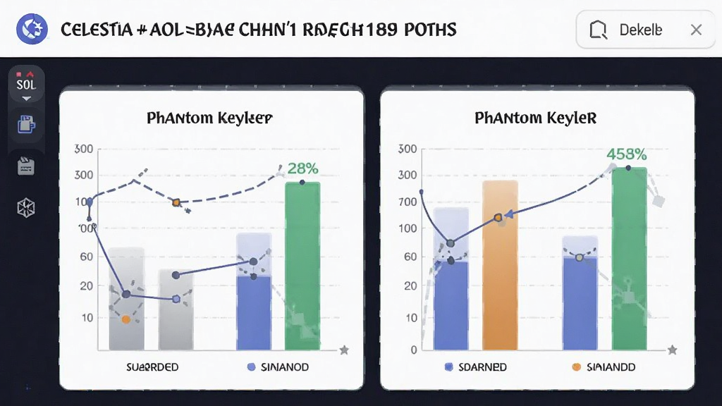 Celestia SOL跨链桥操作截图 钱包准备 Phantom Keplr 手续费对比