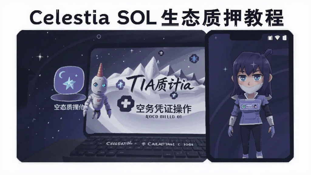 Celestia SOL生态质押教程 TIA质押 任务平台操作 空投凭证配图