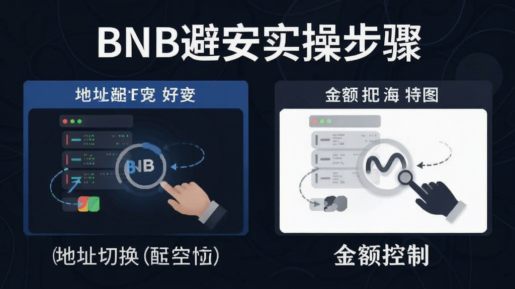 BNB避安实操步骤 地址切换与金额控制配图