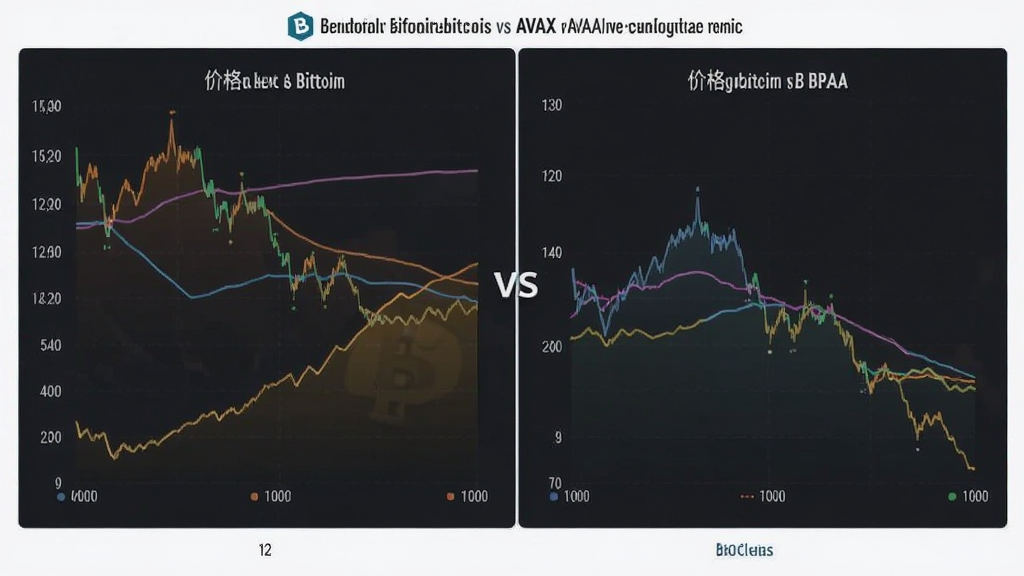 比特币vsAVAX 价格走势对比图