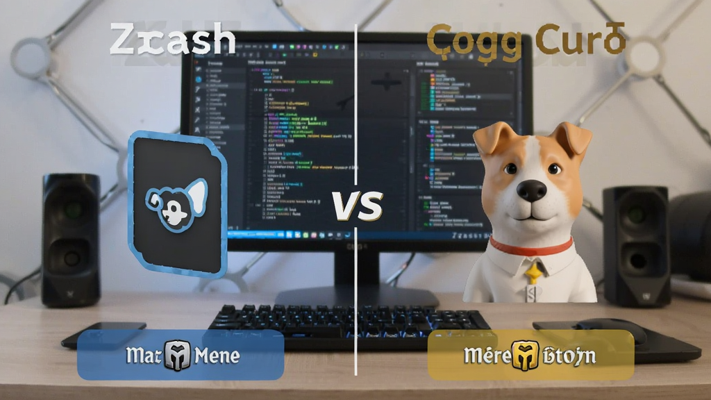 Zcashvs狗狗币 全面对比隐私币和 meme 币的投资价值与风险
