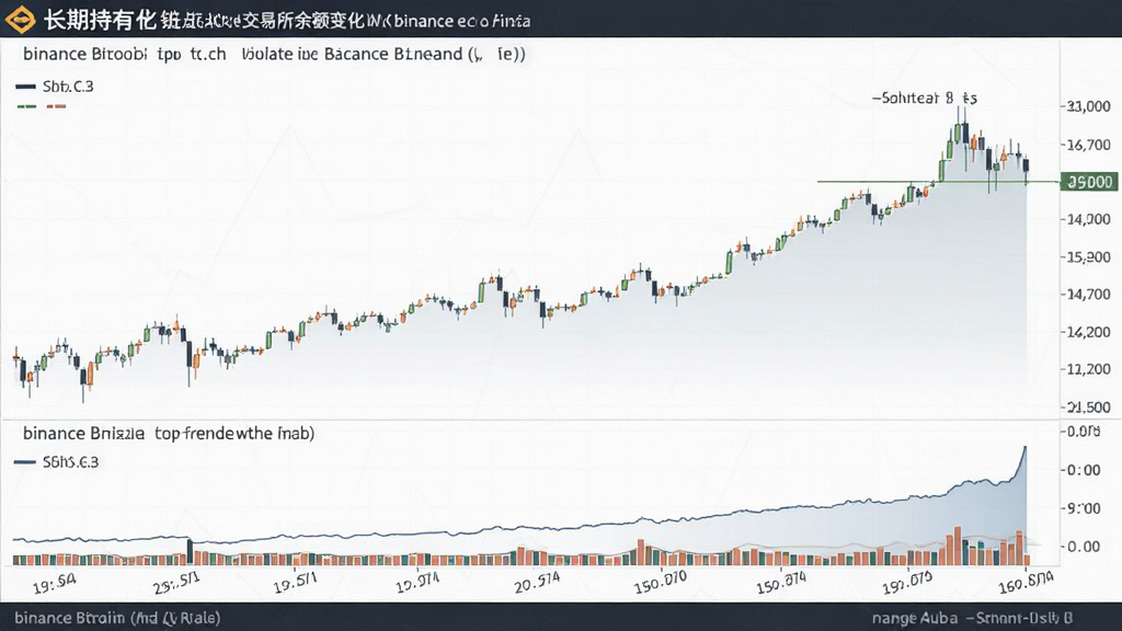 binanse比特币走势 长期持有者链上数据 交易所余额变化图