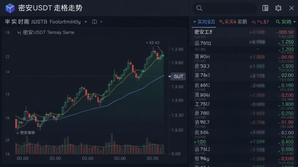 密安USDT价格走势图与实时买卖盘口数据展示
