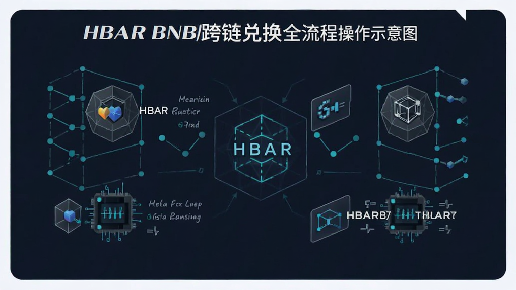 HBAR BNB跨链兑换全流程操作示意图