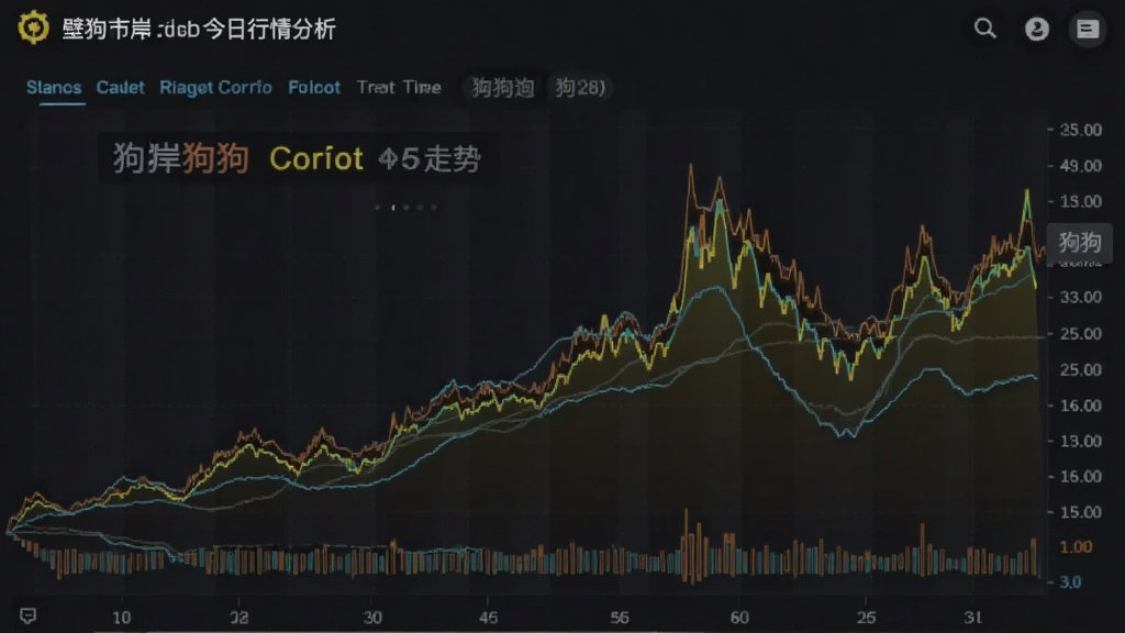 壁岸狗狗币走势 今日行情分析配图 狗狗币价格波动