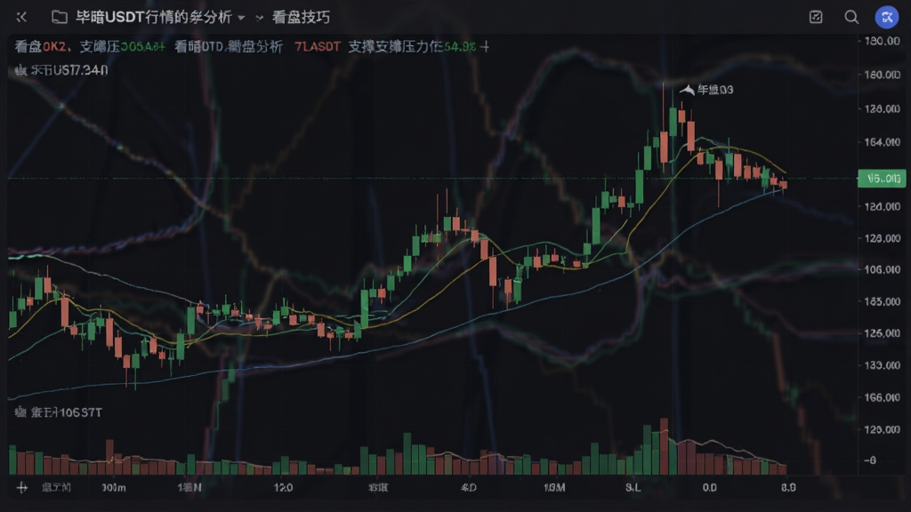 毕暗USDT行情K线图支撑压力位分析 看盘技巧