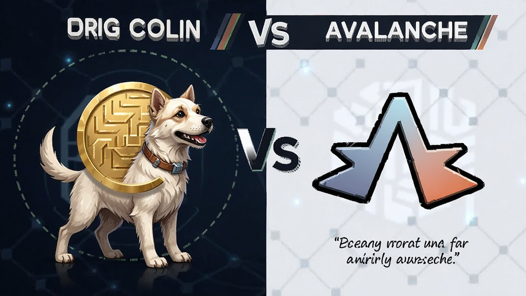 狗狗币vsAvalanche 两大加密货币对比图