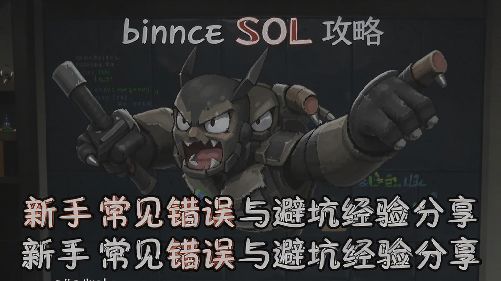 binnce SOL 攻略 新手常见错误与避坑经验分享