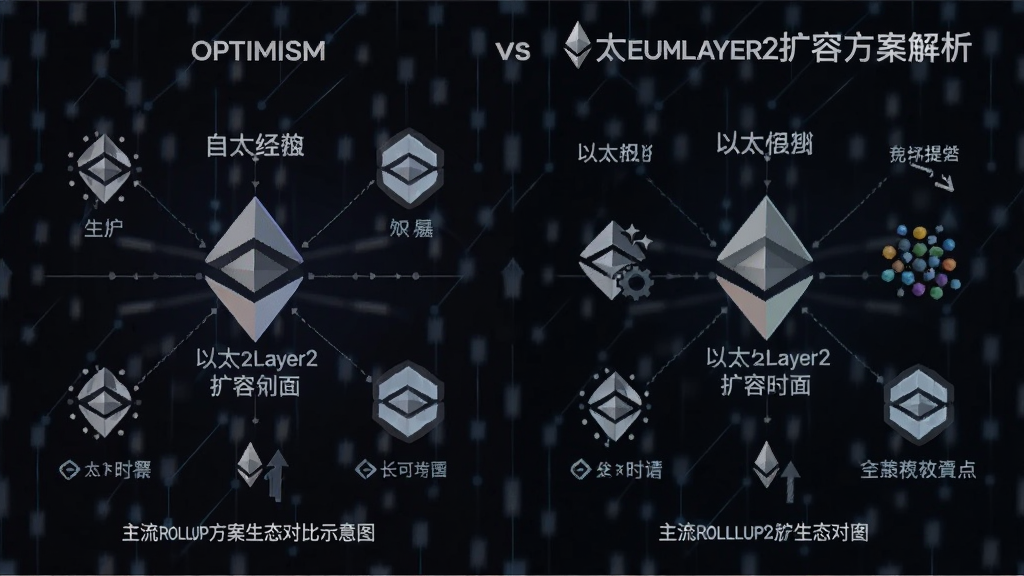 Optimism和以太坊Layer2扩容方案解析 主流Rollup方案生态对比示意图