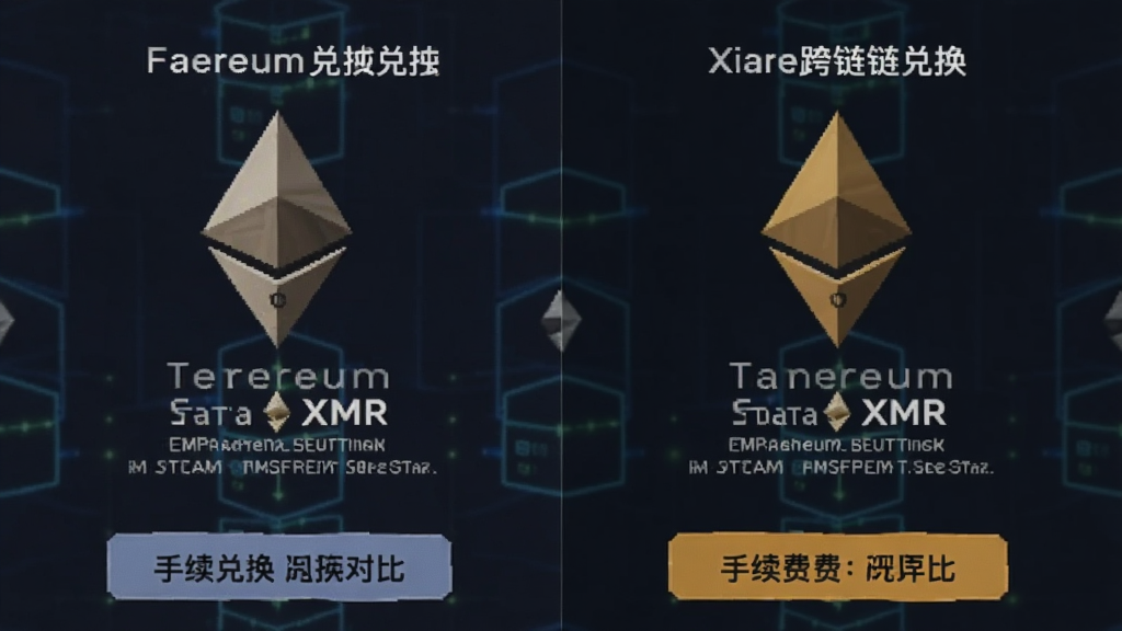 以太坊 XMR 跨链兑换方式对比与手续费说明
