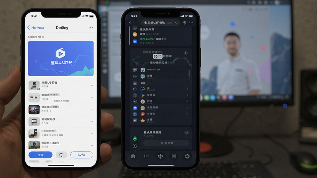 壁岸USDT钱包下载安装与安全使用全流程截图
