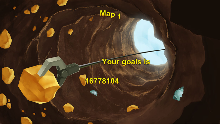 黄金矿工疯狂版最新版(Crazy Gold Miner)v1.1 安卓版