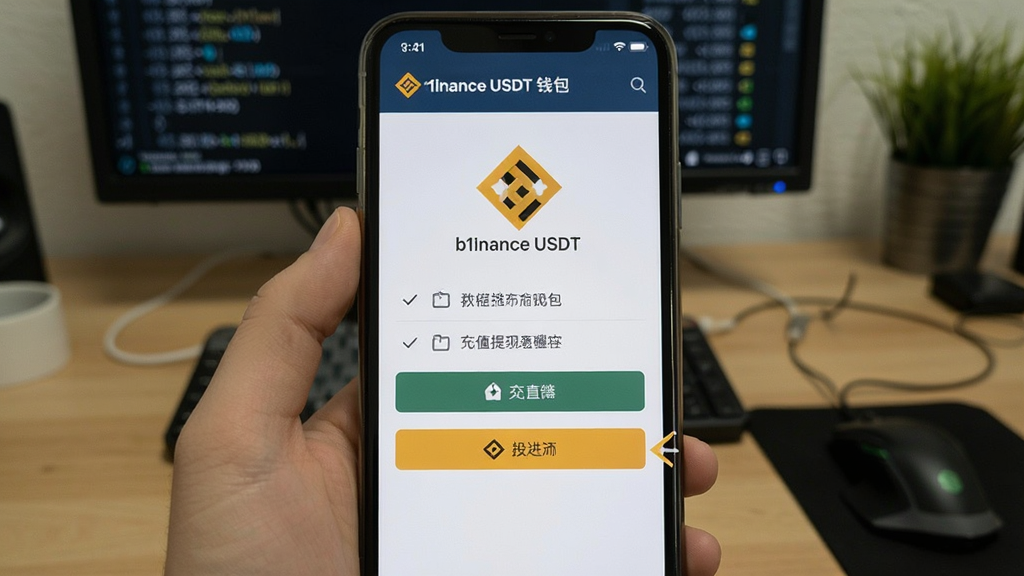 b1nance USDT 钱包 币安USDT钱包充值提现操作界面教程配图